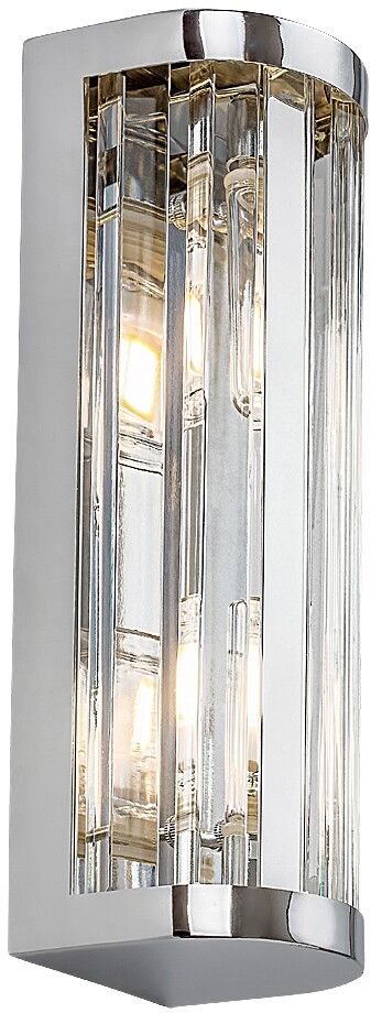 Rabalux Sybil wandlamp 2x28 W chroom-doorzichtig 75035