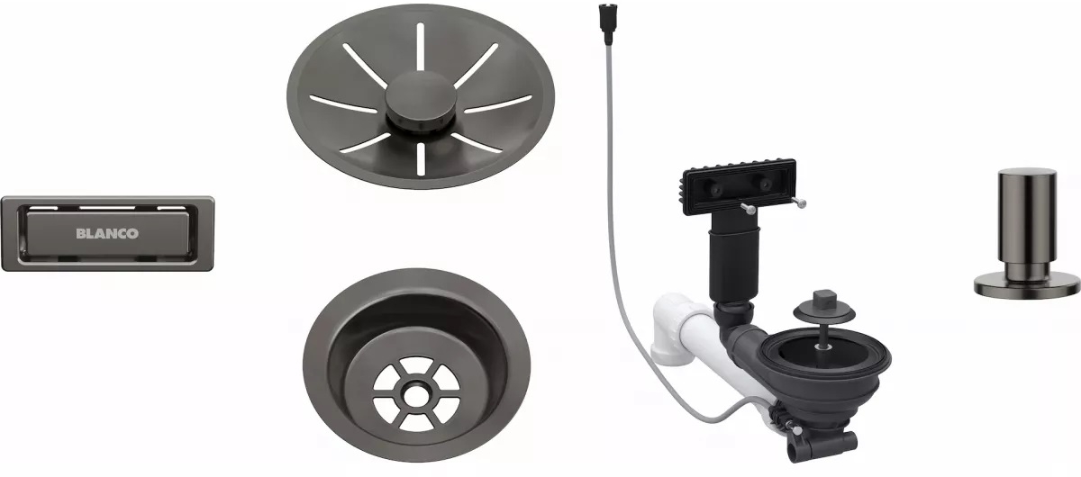 Blanco overloop- en uitstroomarmaturen 207429