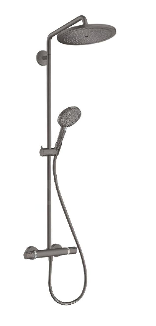 Hansgrohe Croma Select S doucheset wand met thermostaat met regendouche || 26890340
