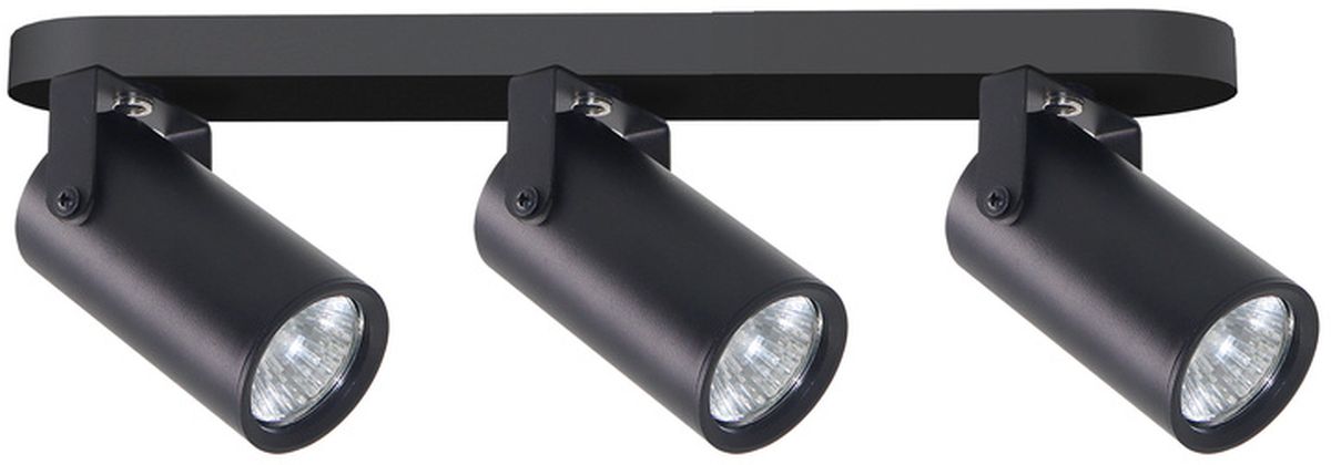 Candellux Gary plafondlamp 3x15 W zwart 93-28136
