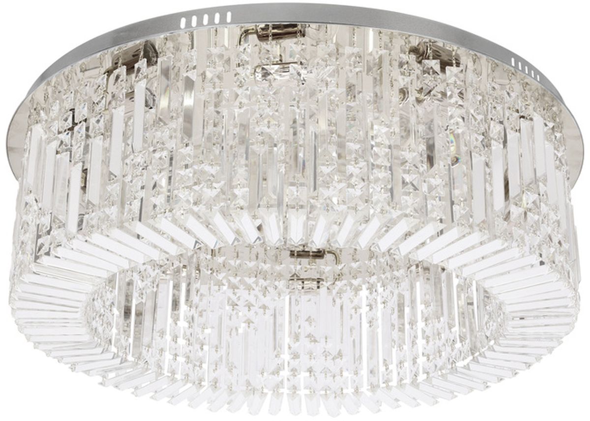 Candellux Maranga plafond x10 W chroom-kristal 18-33338