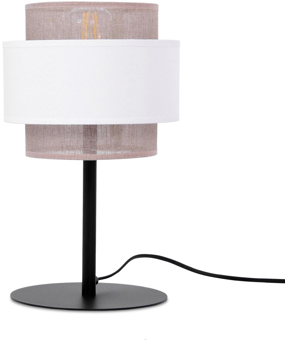 Kaja Cezar tafellamp 1x40 W wit-beige K-5276