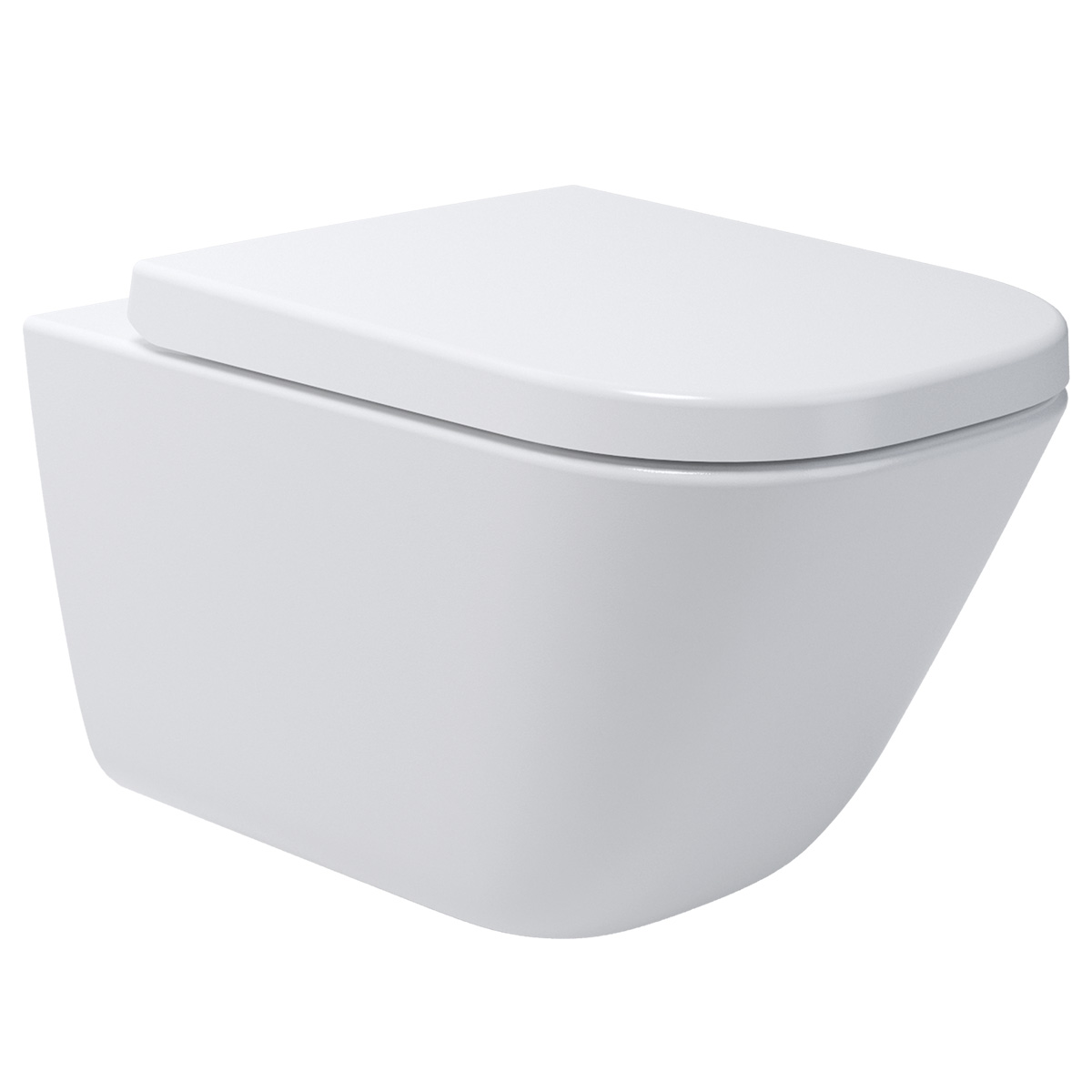 Oltens Hadsel toiletpot hangend zonder kraag wit glans 42539000