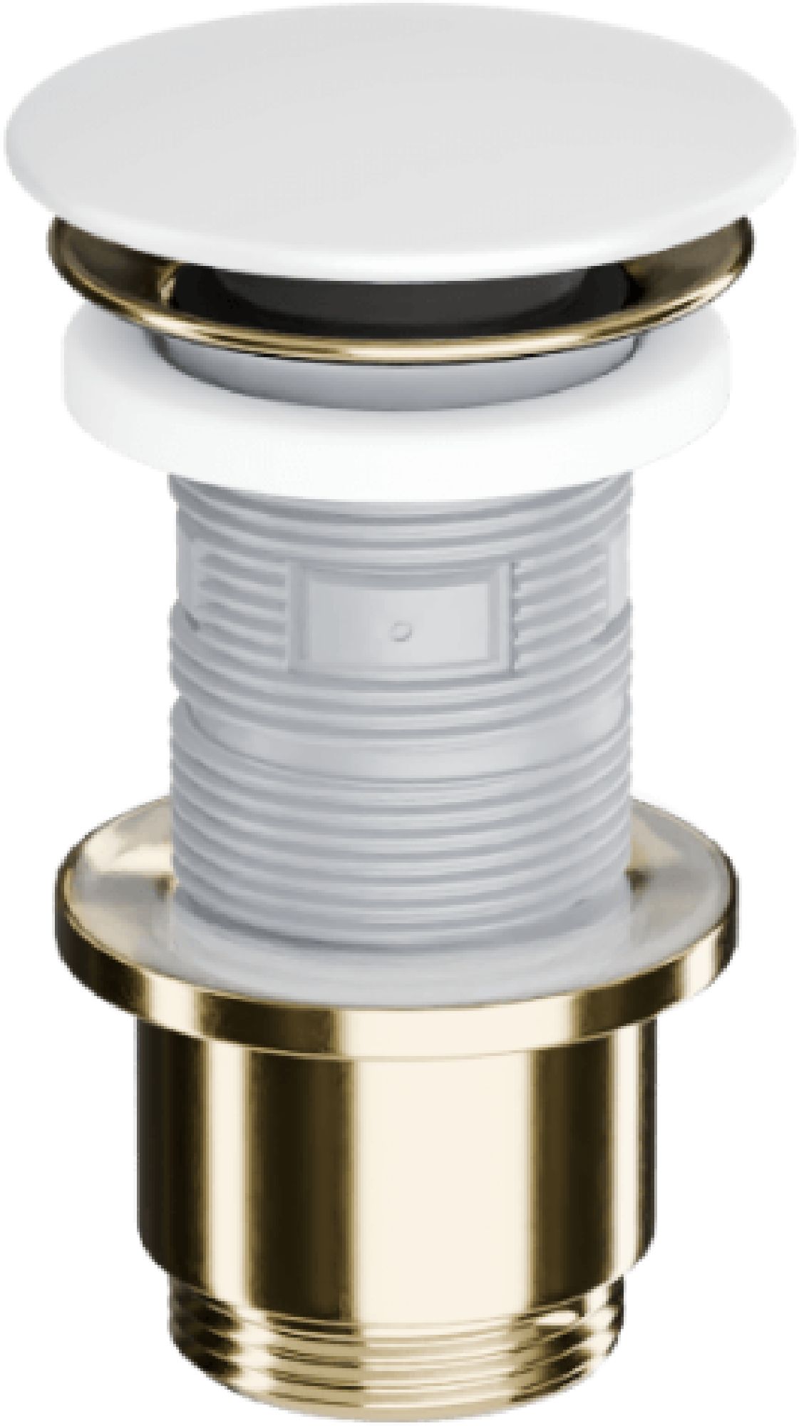 Excellent Design wastafelstop wit-gouden ARIN.1485.K.01.WHMGL