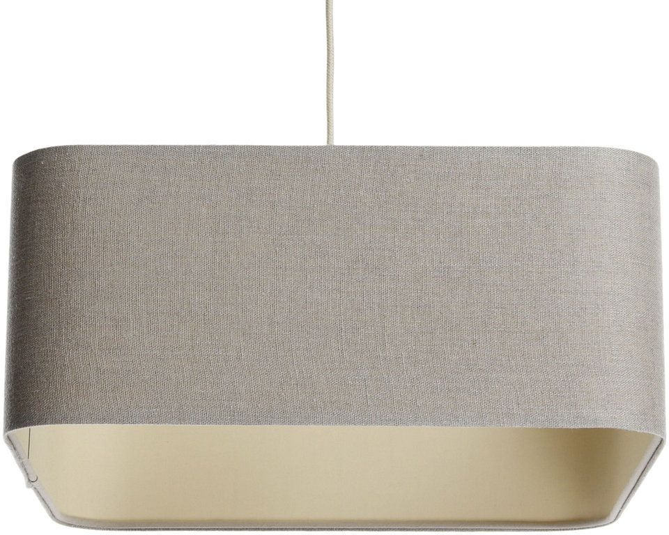 BPS Koncept Kwadro len light hanglamp 1x60 W beige KW-001-40W30