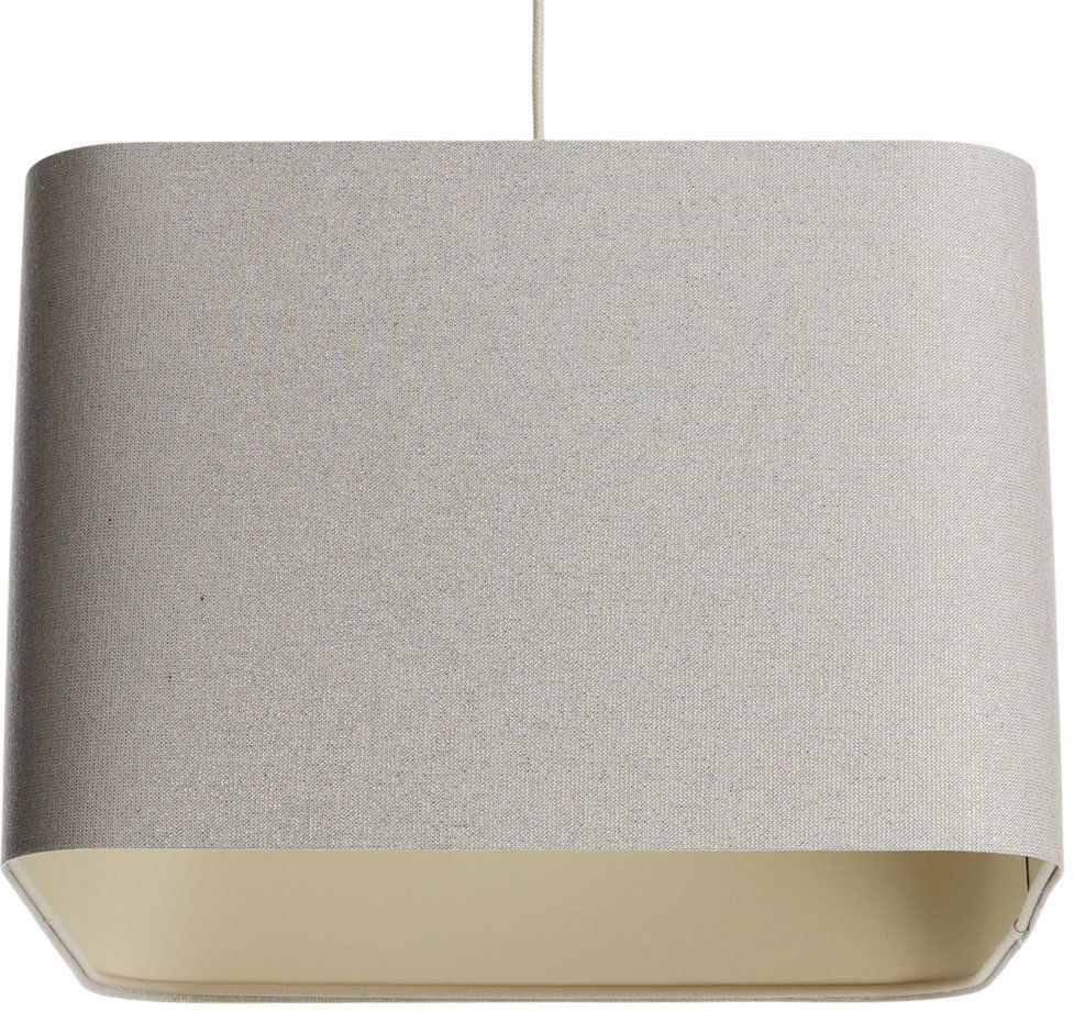 BPS Koncept Kwadro len light hanglamp 1x60 W beige KW-007-40W25