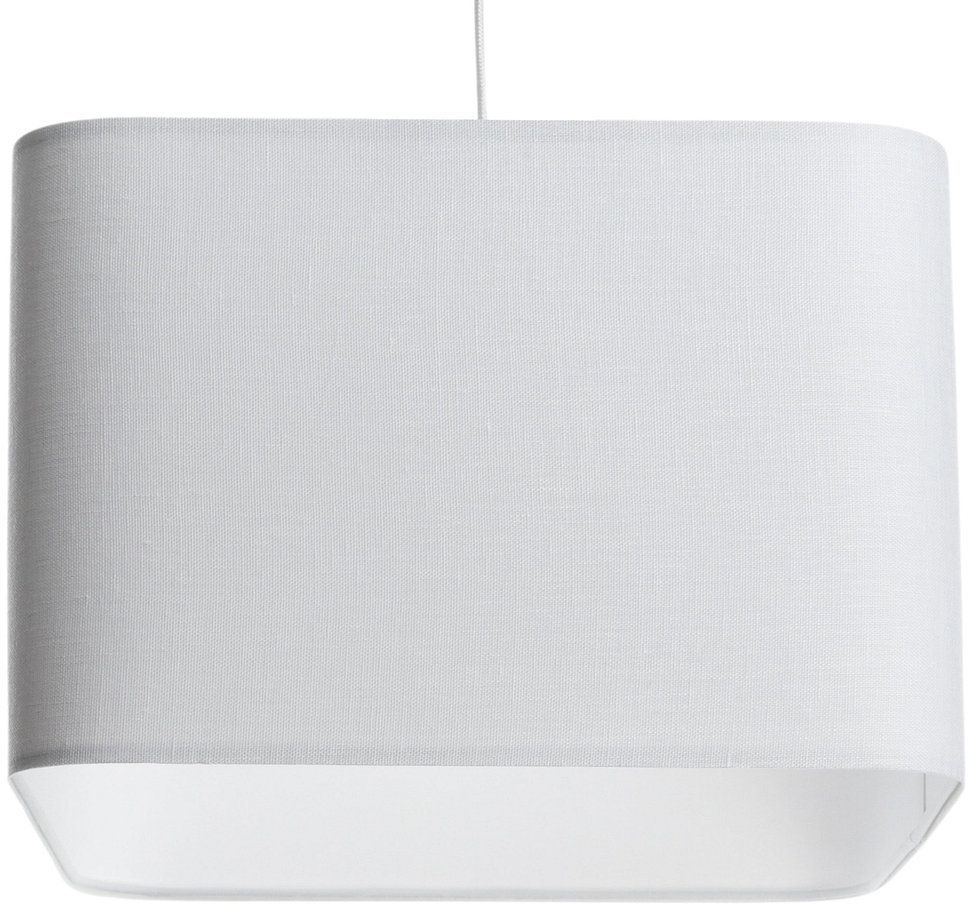 BPS Koncept Kwadro len light hanglamp 1x60 W wit KW-008-40W25