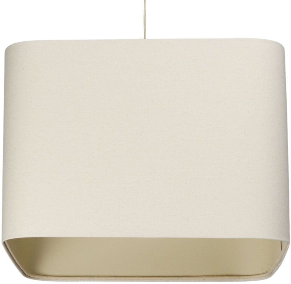 BPS Koncept Kwadro len light hanglamp 1x60 W beige KW-011-40W25