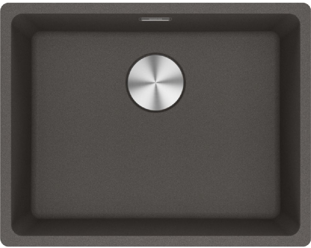 Franke Maris spoelbak van graniet 55.3x43.3 cm grijs/grafiet/onyx 125.0716.375