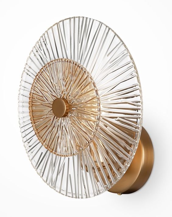 Maytoni Aster wandlamp 1x40 W gouden MOD007WL-01G