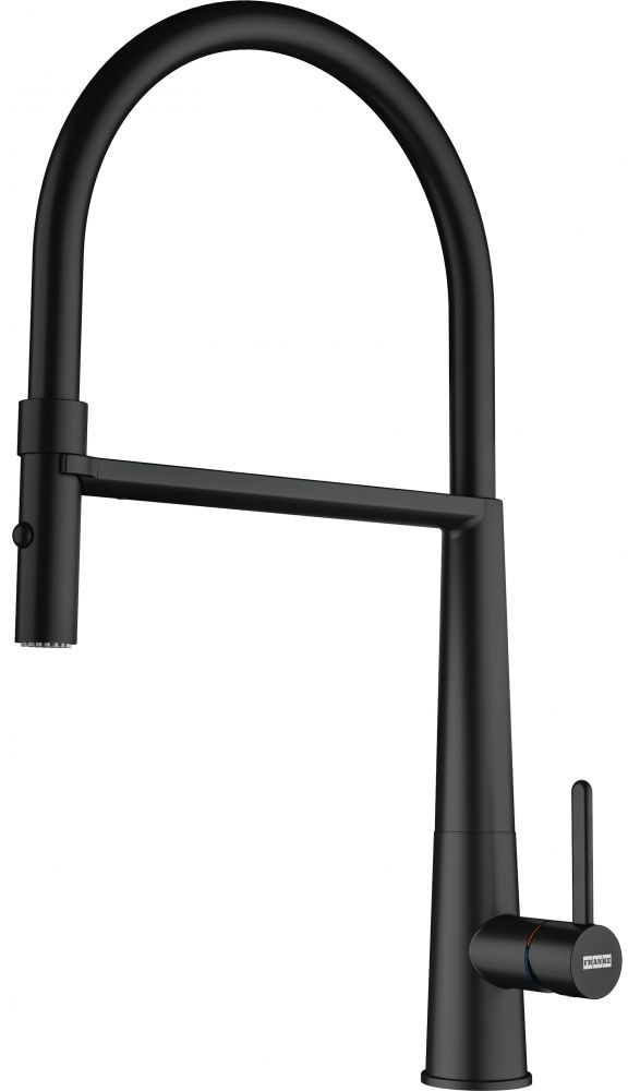 Franke Icon Semi-Pro keukenkraan staand zwart 115.0690.598