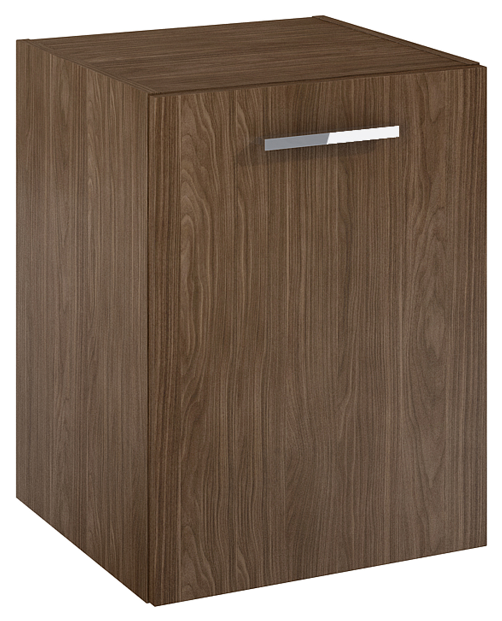 Roca Kwadro kast 39.8x38.4x53 cm hangend langs de zijkant noot A857974540