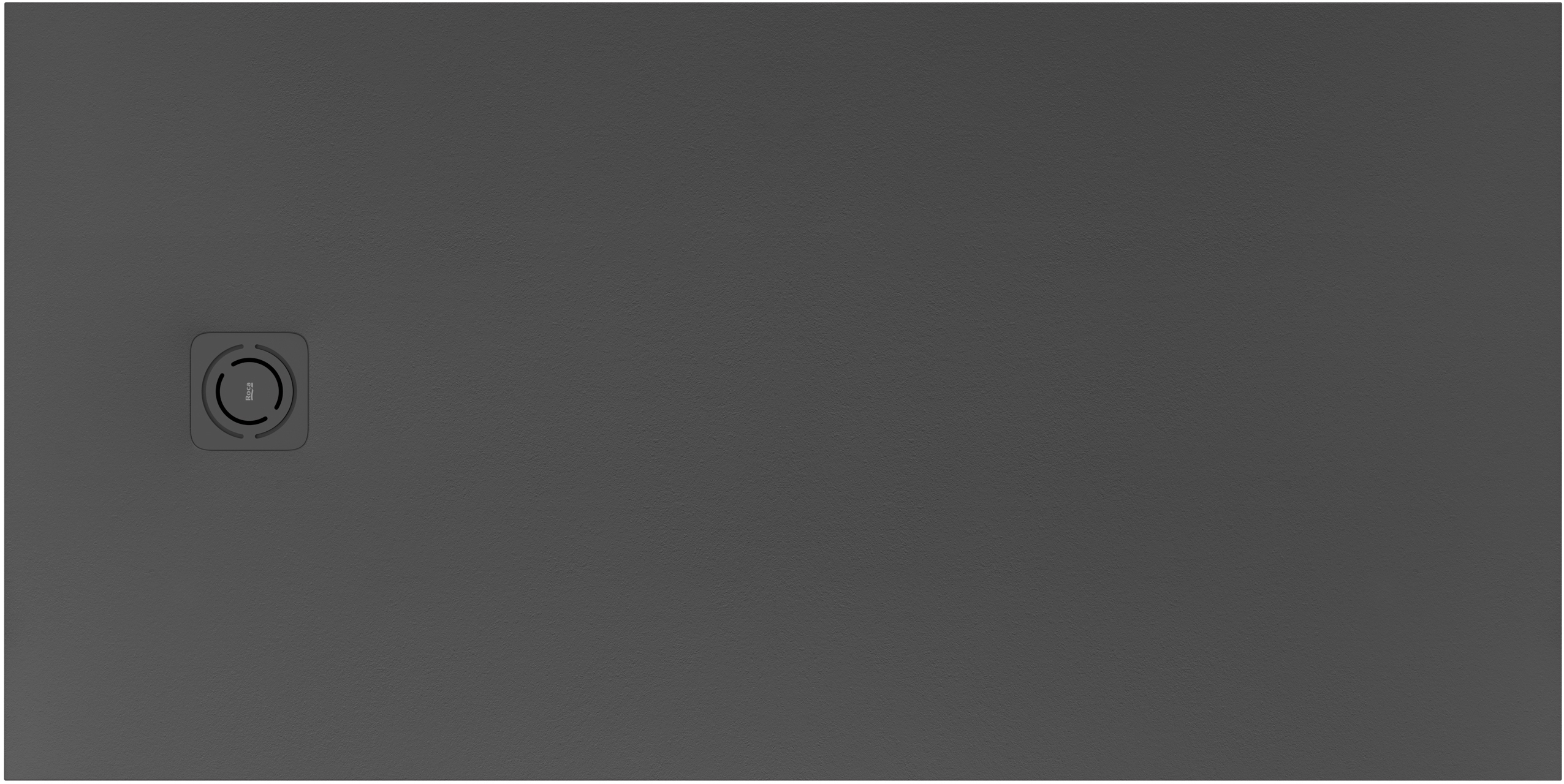 Roca Magma rechthoekige douchebak 130x90 cm onyx APE0151438403640