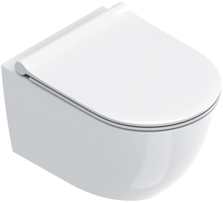 Catalano Sfera toiletpot hangend zonder kraag wit glans 0511500001