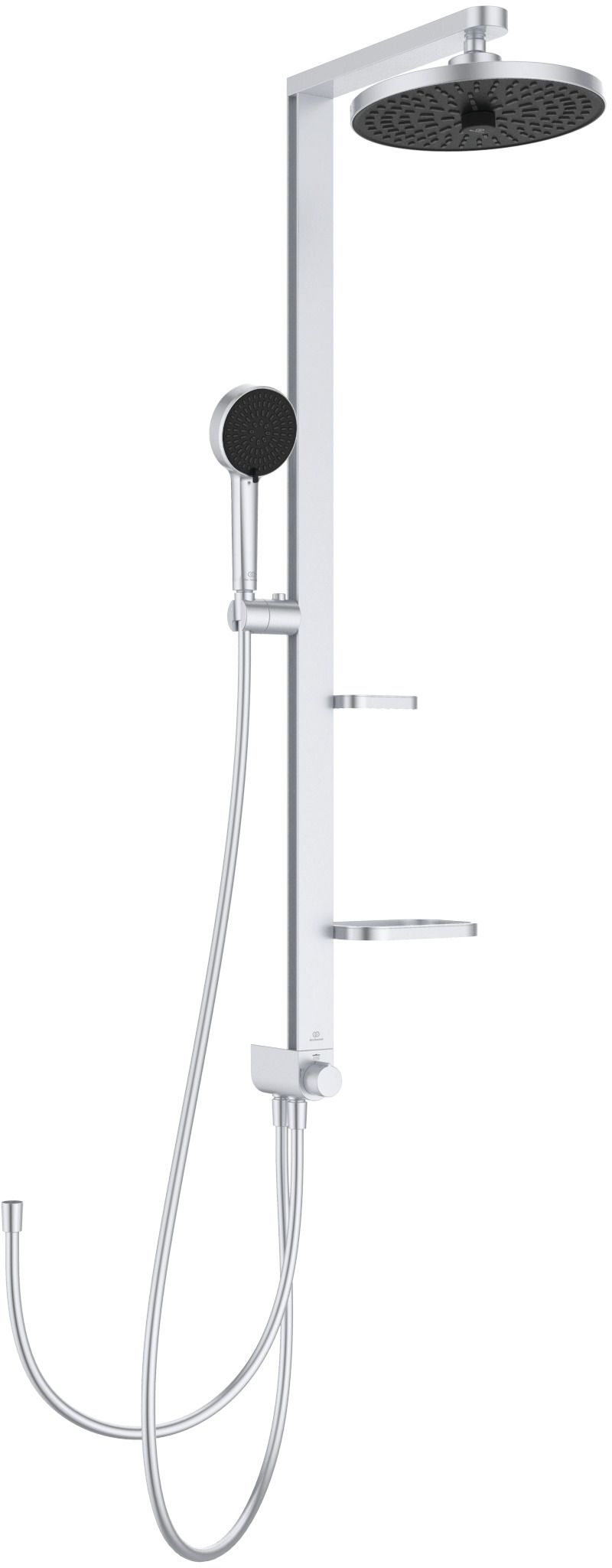 Ideal Standard Alu+ doucheset wand met regendouche chroom BD585SI