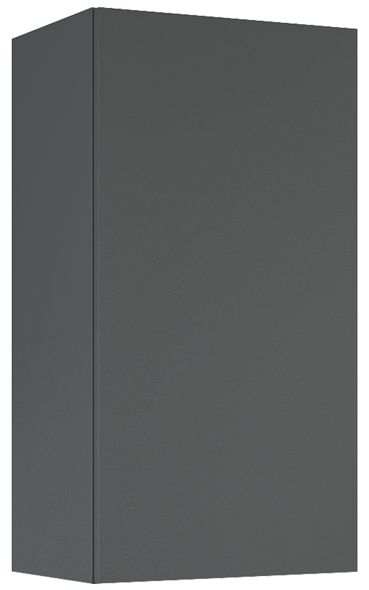 Roca Extra kast 40x21.6x80 cm hangend langs de zijkant antraciet A857958531