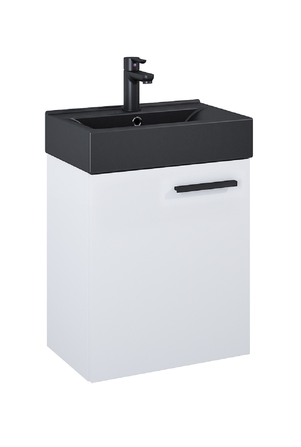 Elita Tiny wastafel met kast 45 cm wit RE020450155290