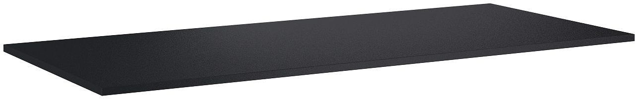 Elita ElitStone badkamerblad 122.2x49.4 cm zwart RE051200117160