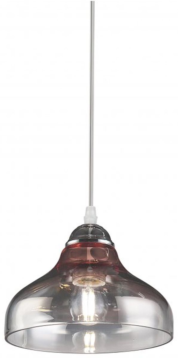 GTV Marite hanglamp 1x40 W zwart-doorzichtig OS-MARI-10-DEC
