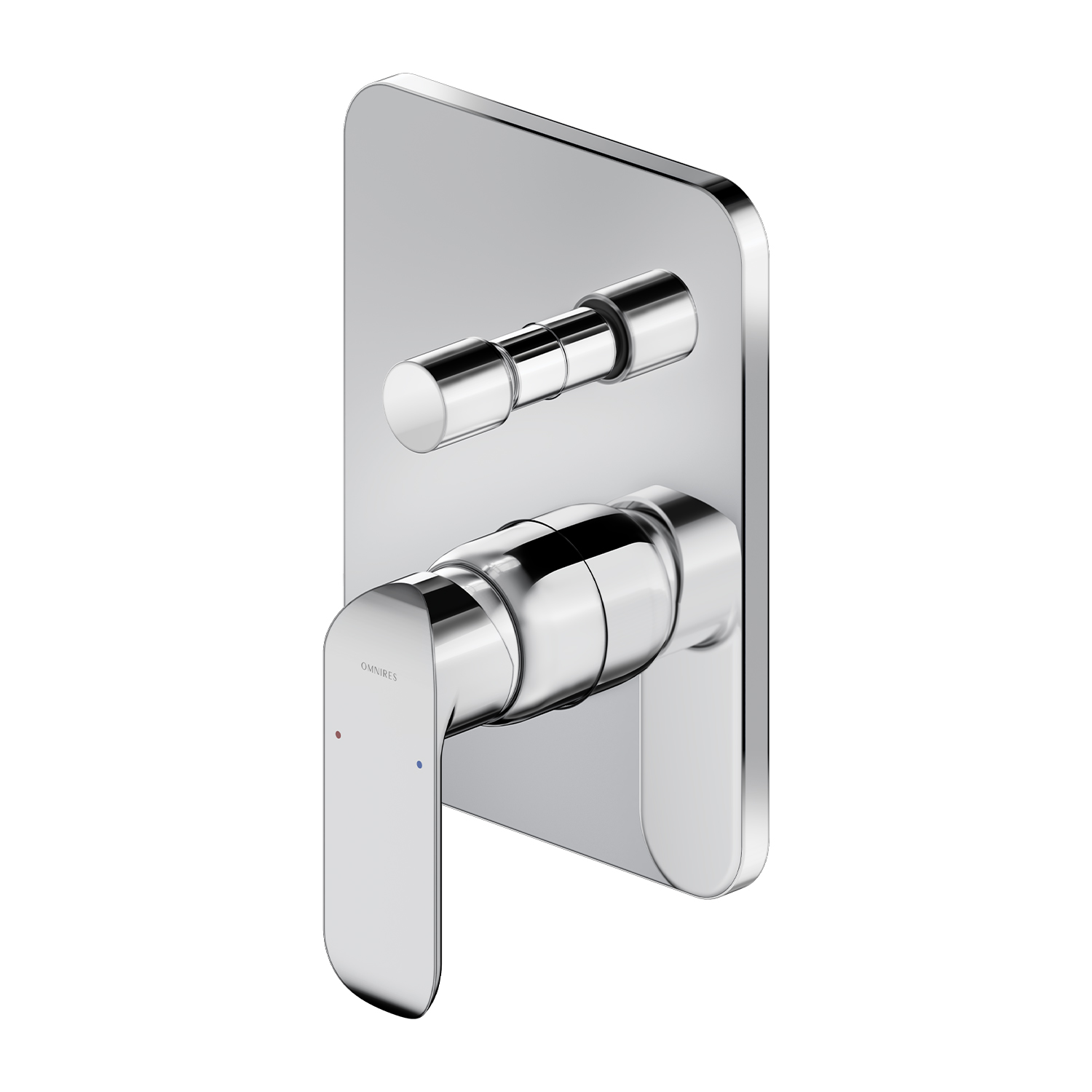 Omnires Sacramento bad- en douchekraan inbouw chroom SC2335XCR