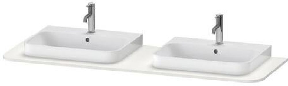 Duravit Happy D.2 badkamerblad op kast 160x55 cm wit HP032HB3636