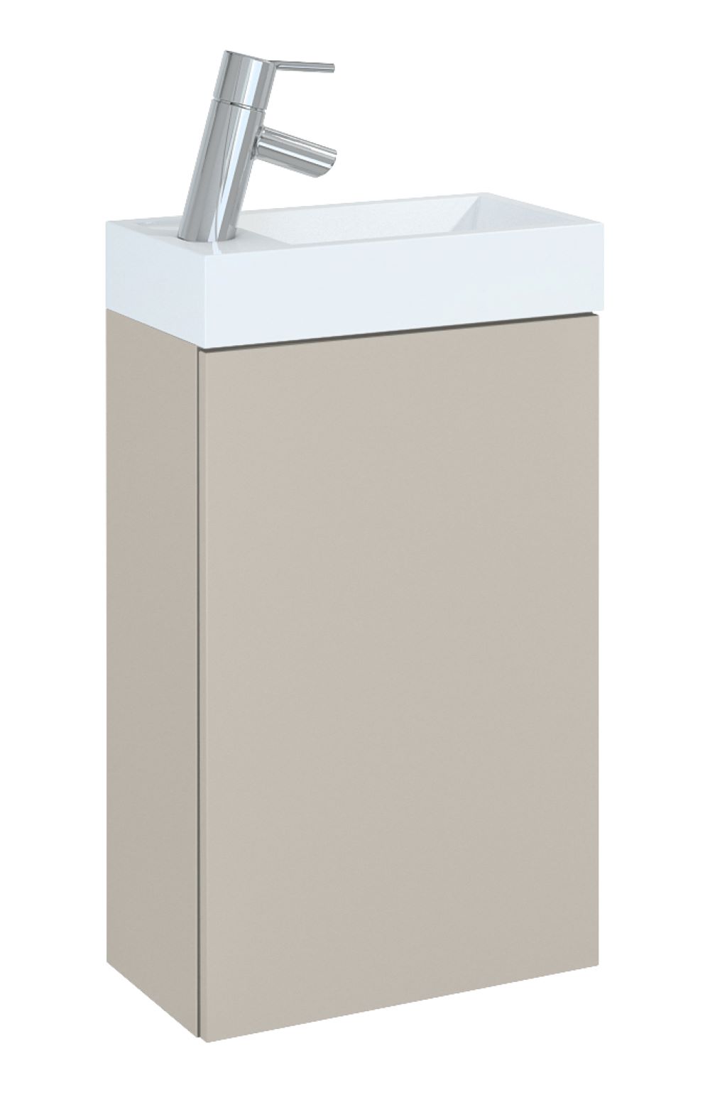 Elita Young Basic wastafel met kast 40.2 cm beige RE168995007020