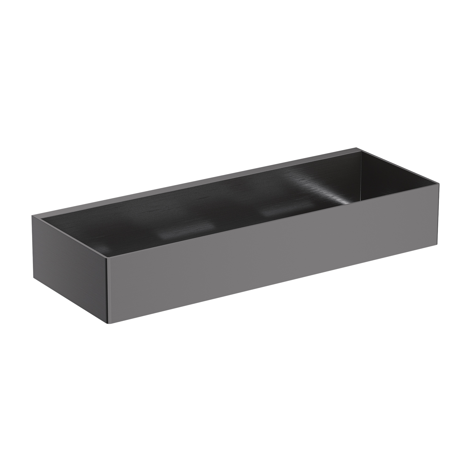 Omnires Uni badkamermandje zwart UN10335AT