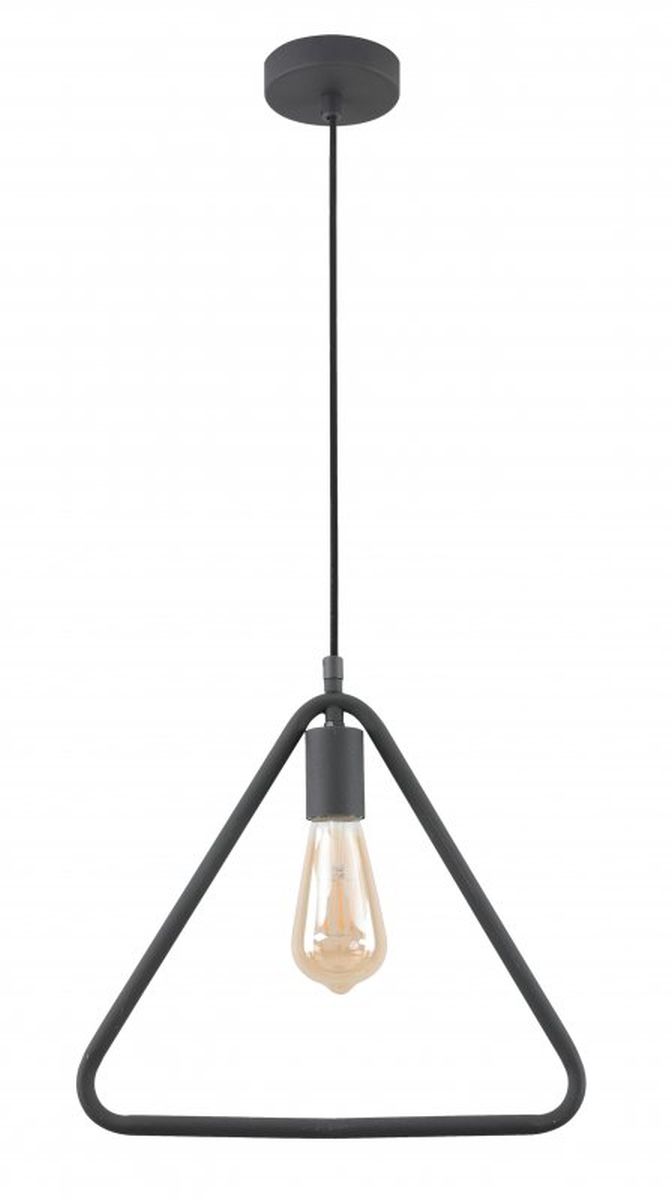GTV Gija hanglamp 1x40 W zwart OS-GI-E27-10-DEC