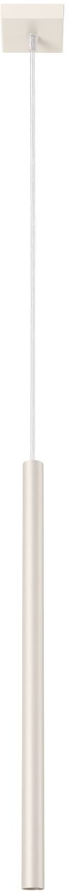 Sollux Lighting Pastelo hanglamp 1x8 W beige SL.1512