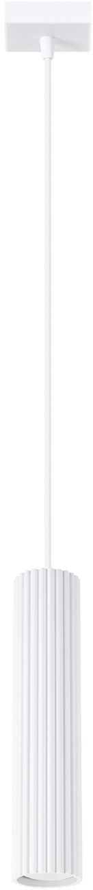 Sollux Lighting Karbon hanglamp 1x10 W wit SL.1535