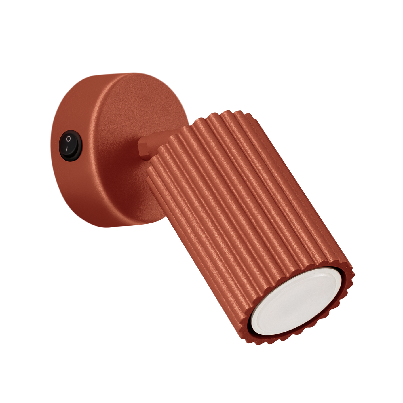 Sollux Lighting Karbon wandlamp 1x10 W rood SL.1636