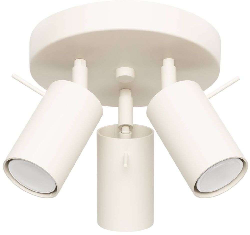 Sollux Lighting Ring plafondlamp 3x10 W beige SL.1497