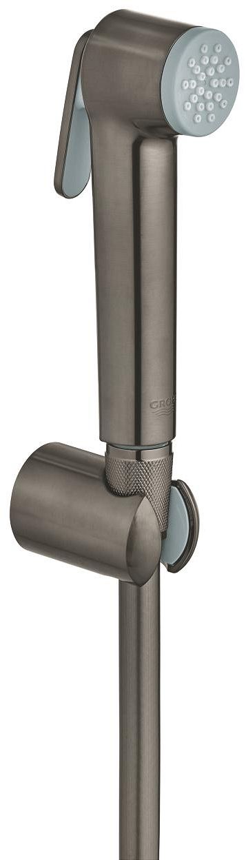 Grohe Tempesta douchekopset voor bidet wand Brushed Hard Graphite 27513AL1