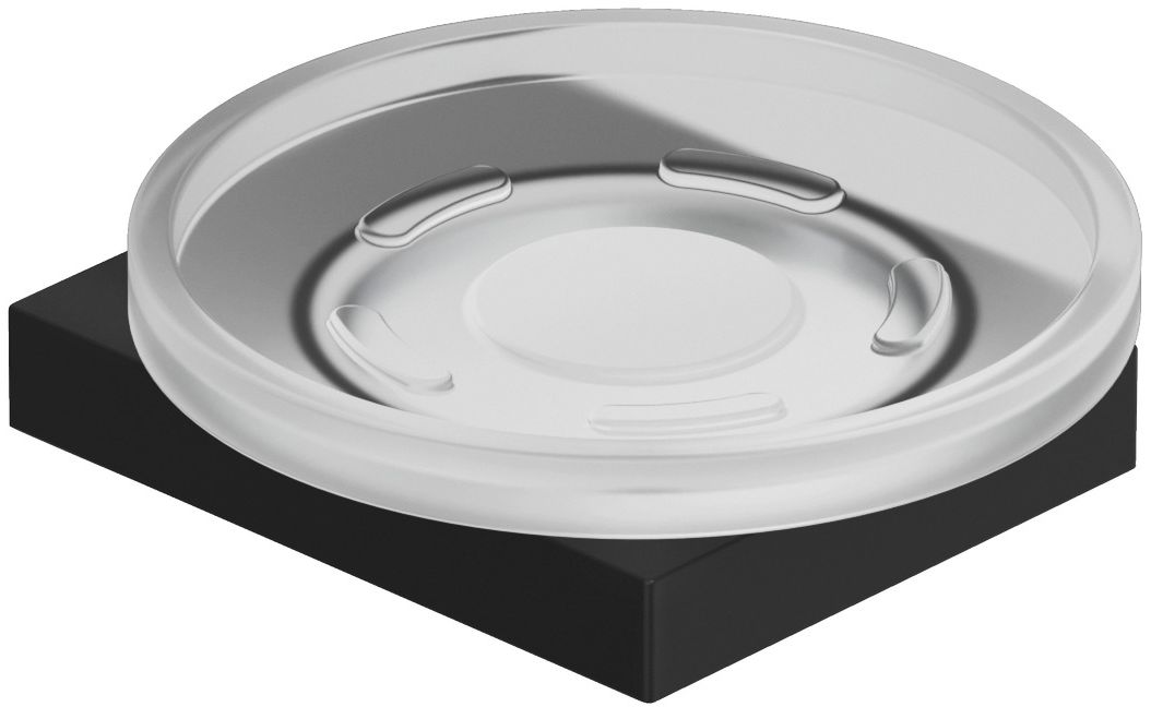 Kludi Vela C zeepschaaltje wand zwart-wit 3198539