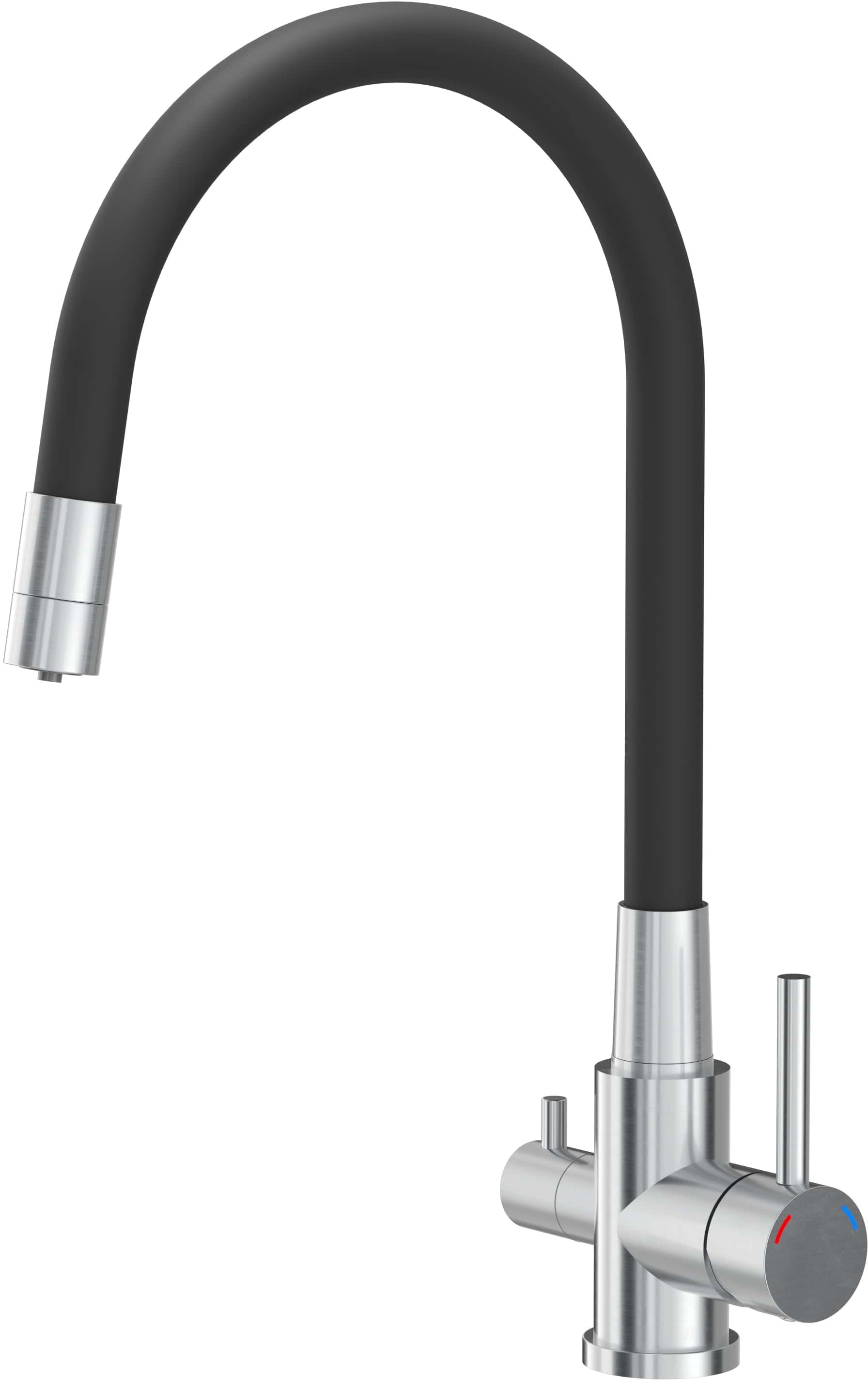 Quadron Agnes waterfilterkraan staand roestvrij staal 52141BS