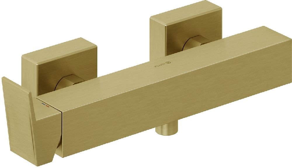 Kludi Decus douchekraan wand gouden 54831N075