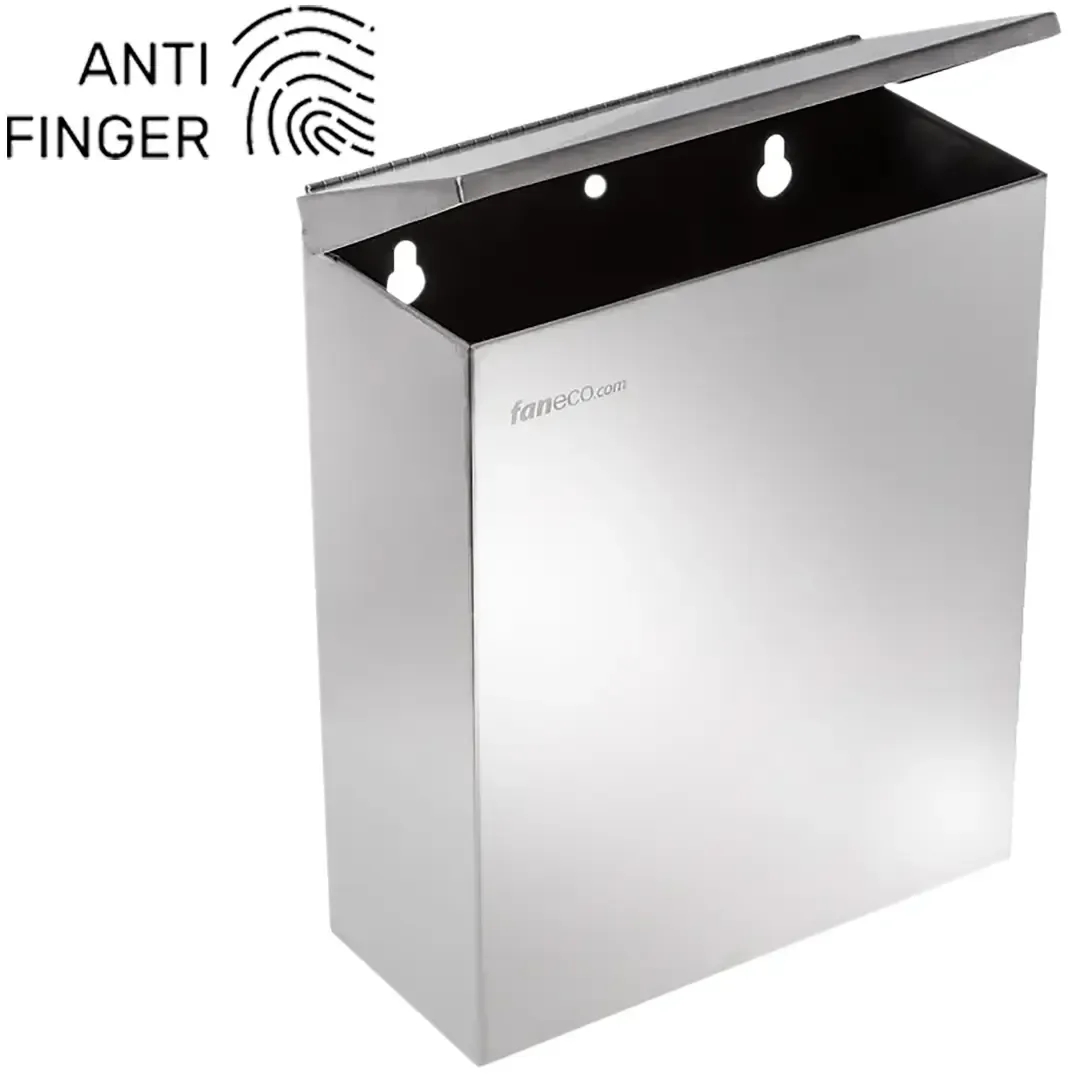 Faneco Hit prullenbak 7 l staal WB7SJAF