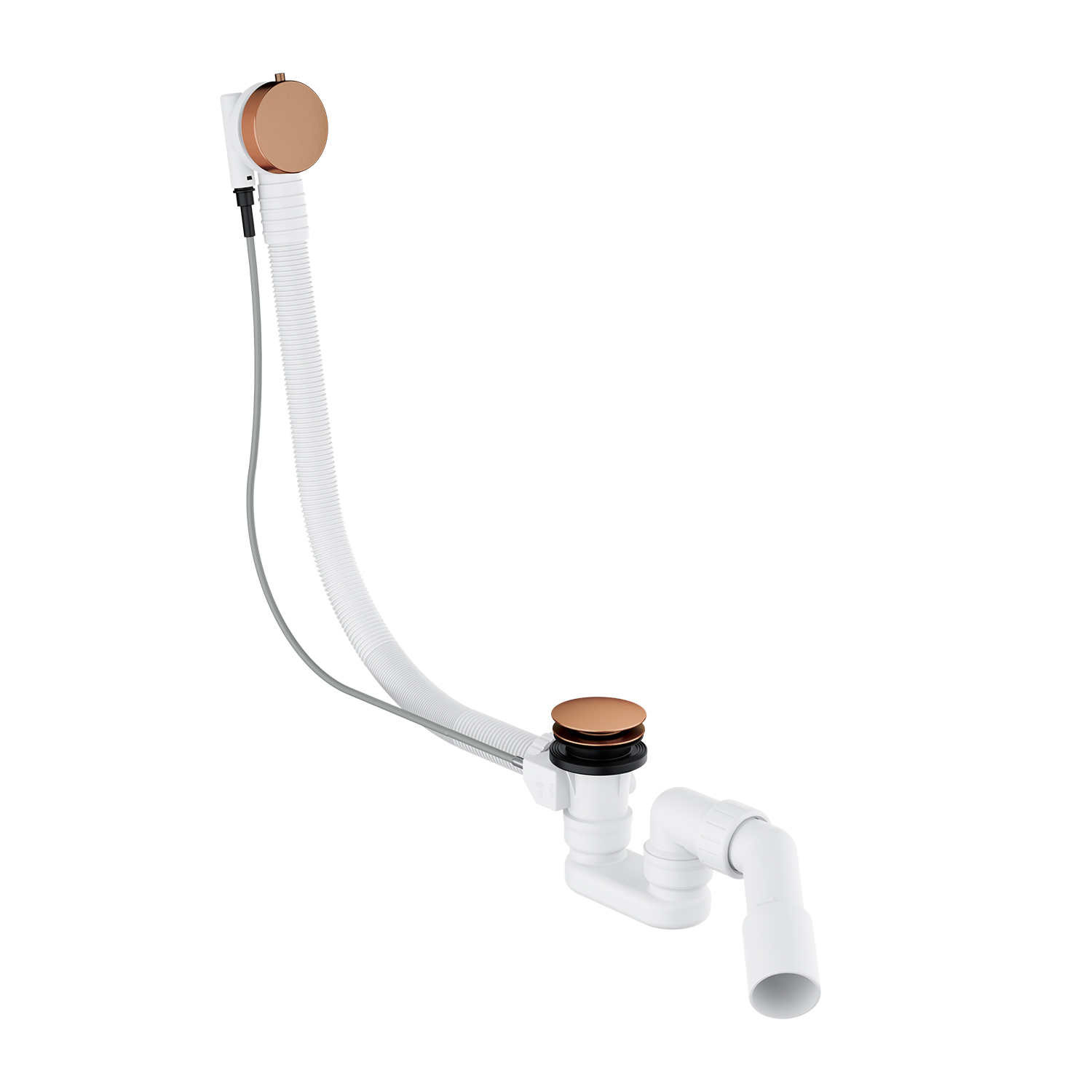 Omnires CGS sifon met overloop || TK104PLUS37764SCPB