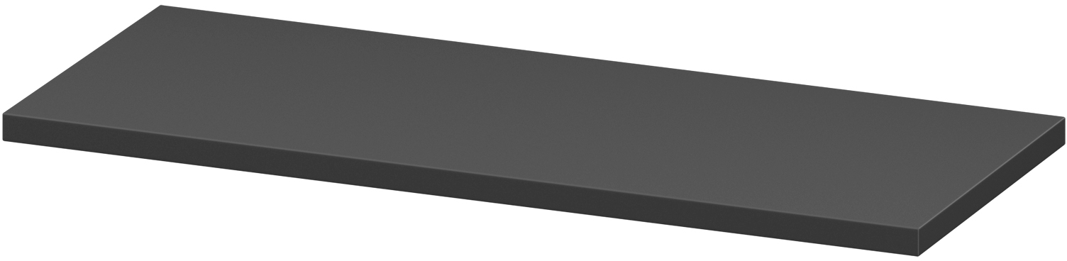 Cersanit Larga badkamerblad op kast 56.4x22.5 cm antraciet S164-053