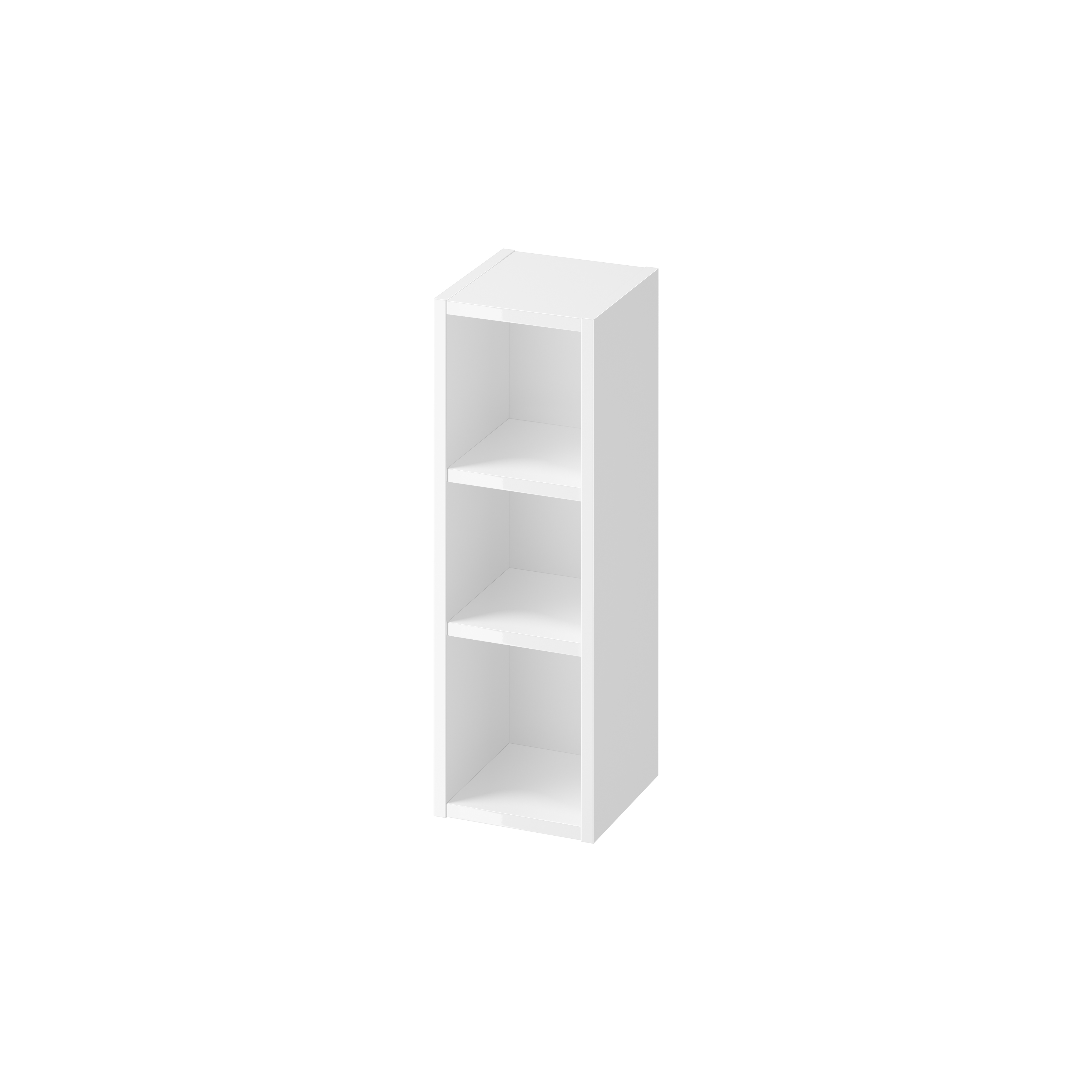 Cersanit Larga kast 20x20.6x60 cm hangend langs de zijkant wit S164-049