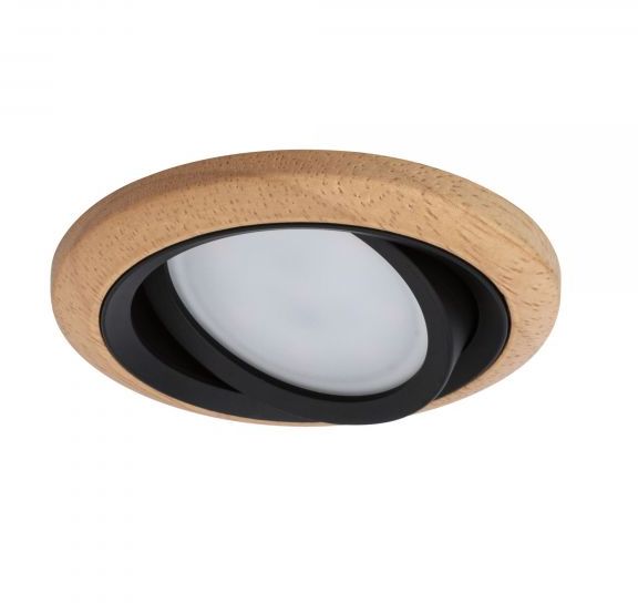 Paulmann Lanati ingebouwde lamp 1x6 W zwart 92238