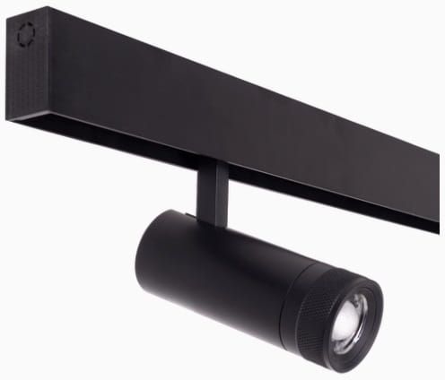 MaxLight Magnetic magnetische lamp 1x12 W zwart M0013D