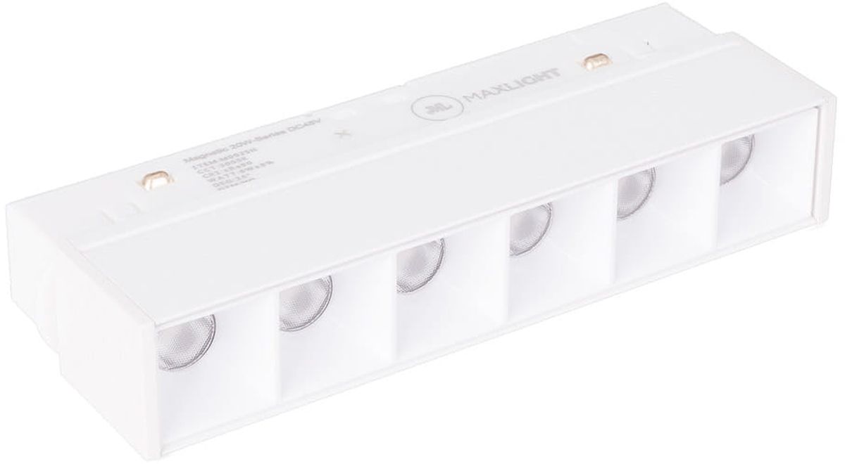 MaxLight Magnetic magnetische lamp 1x6 W wit M0025N