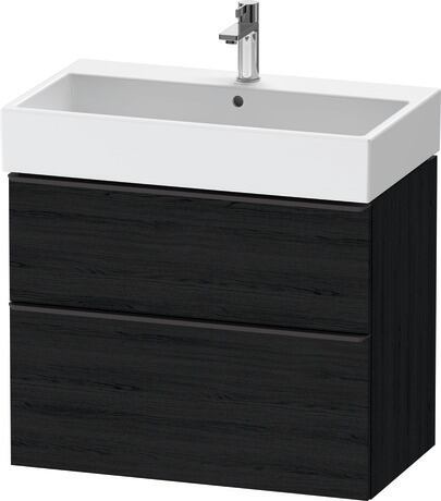 Duravit D-Neo kast 78.4x44.2x62.5 cm hangend onder de wastafel eik DE437301616