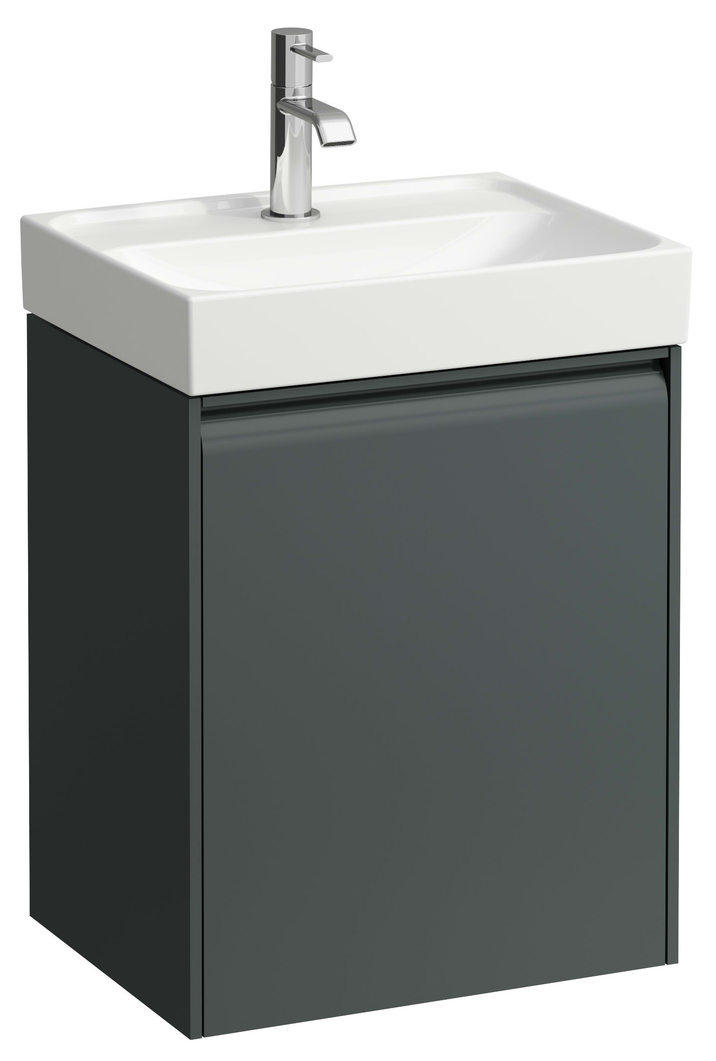 Laufen Meda kast 43.7x33.9x51.5 cm hangend onder de wastafel grijs H4215420112661