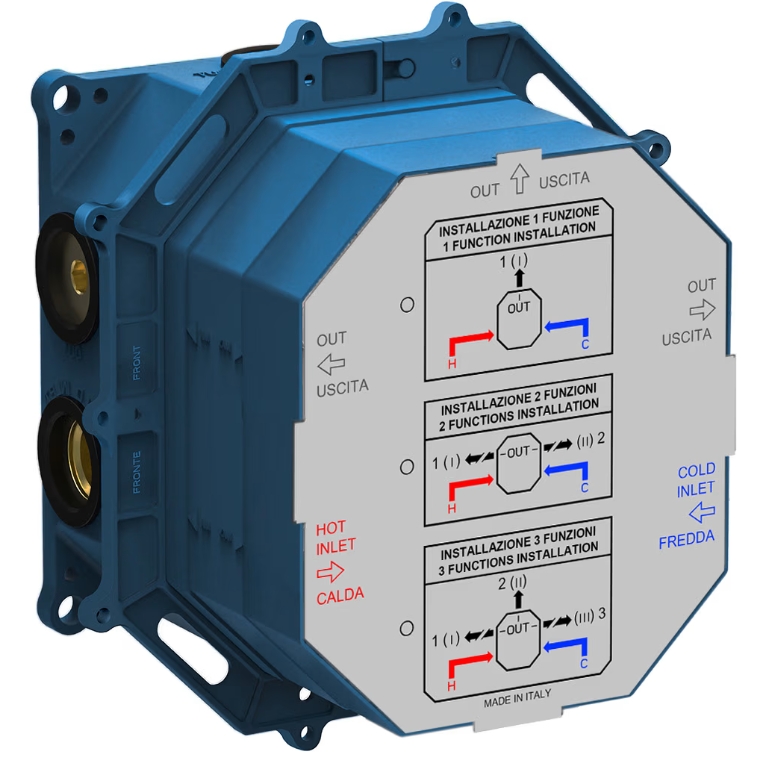 Kronenbach Smart Push inbouwelement kraan 01900190KBN