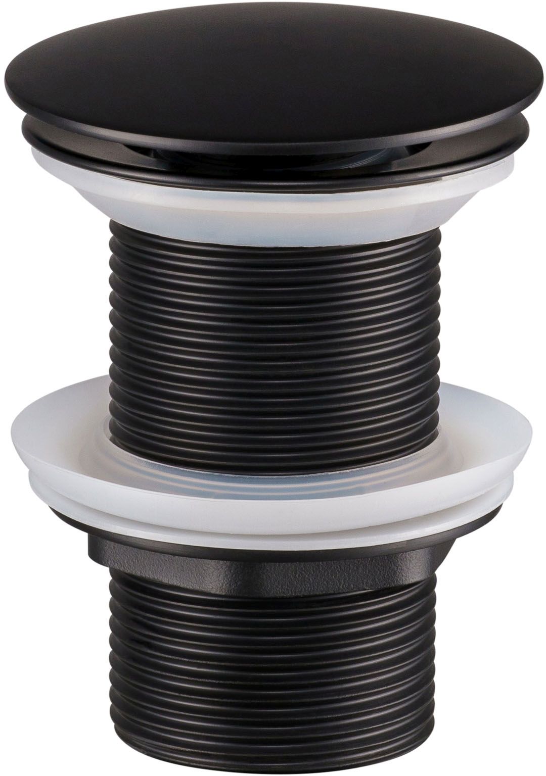 Comad wastafelstop zwart CLICK-CLACK T201MBG-3