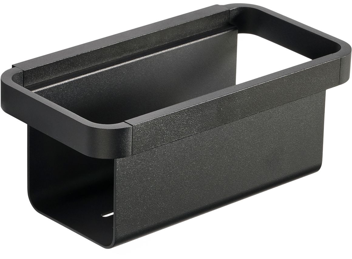 Zone Denmark Rim badkamerplank 22 cm zwart 14636