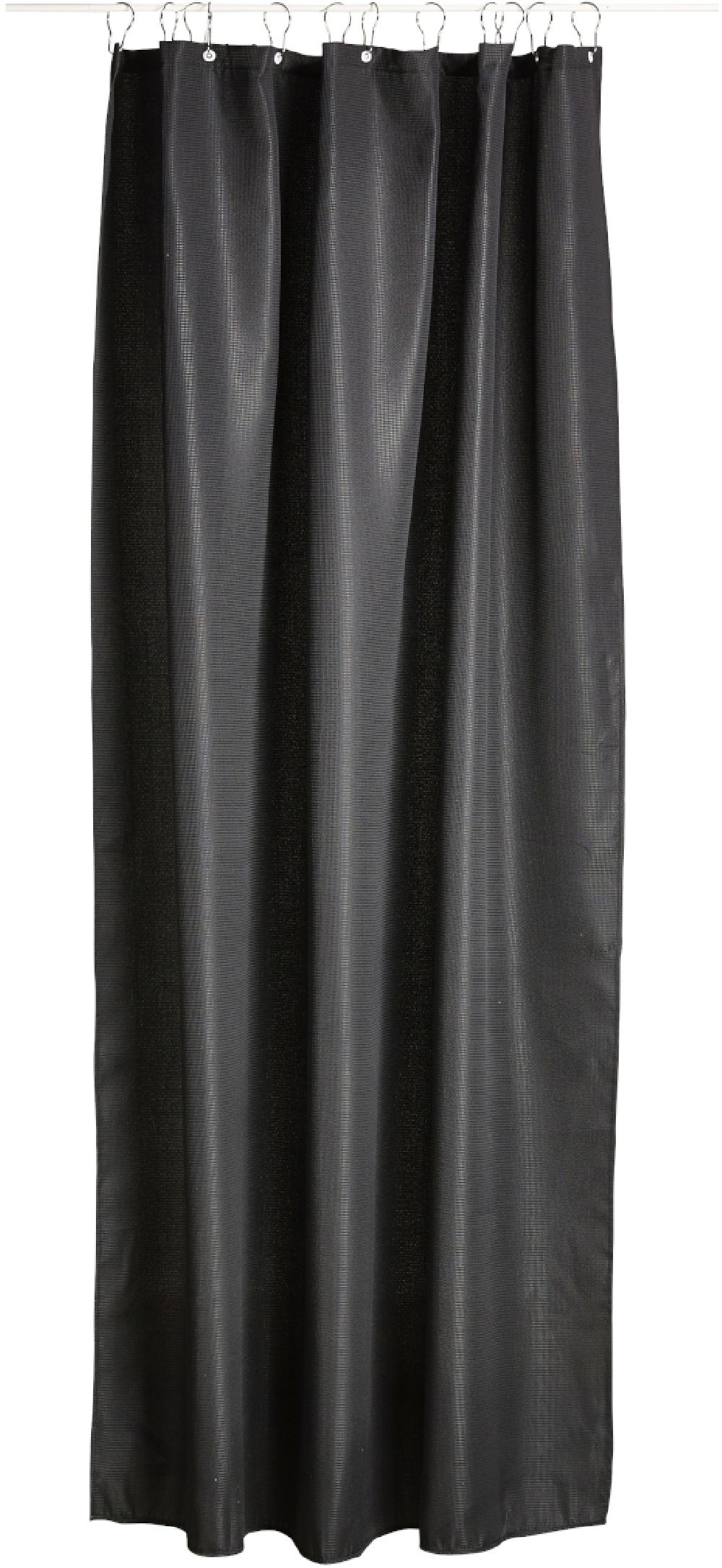 Zone Denmark Lux douchegordijn 200x180 cm zwart 330127