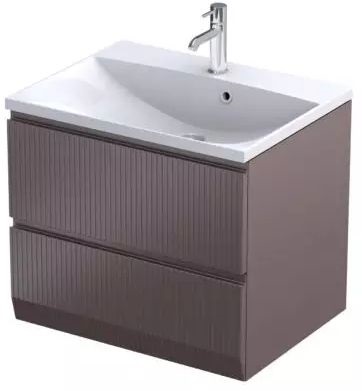 Oristo Brylant kast 59.6x45.5x50 cm hangend onder de wastafel | OR36-SD2S-60-21R